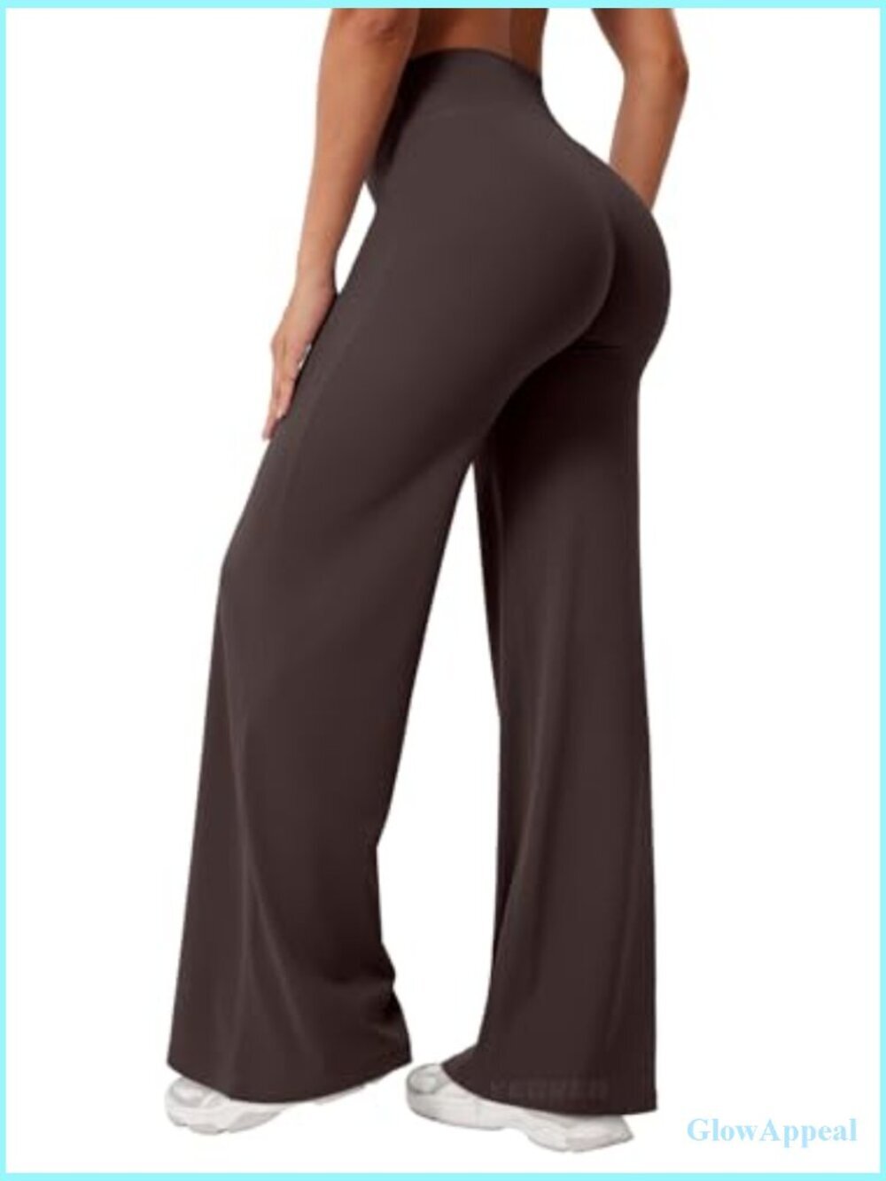 High Waist Straight Leggings No Front Seam 29"-35" Inseam Yoga Pants - Picture 2 of 7